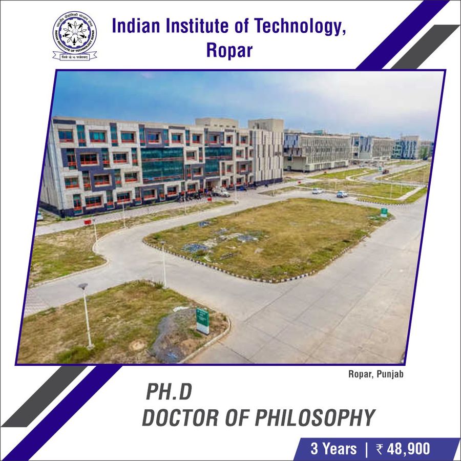 Ph.D (Chemistry) at Indian Institute of Technology, Ropar, Punjab - Other